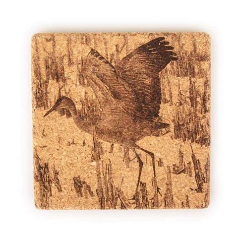 Etched Cork Coaster | Multiple Designs | Single Coaster