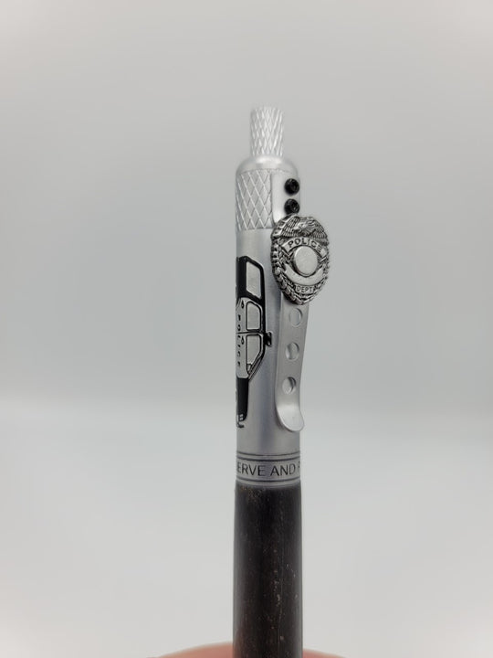 Police Pen | Dark Stained | Handmade