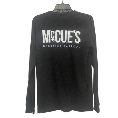 McCue's Nebraska Taproom Big Logo | Long Sleeve T-shirt